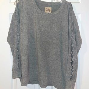 Chaser Strappy cozy sweatshirt